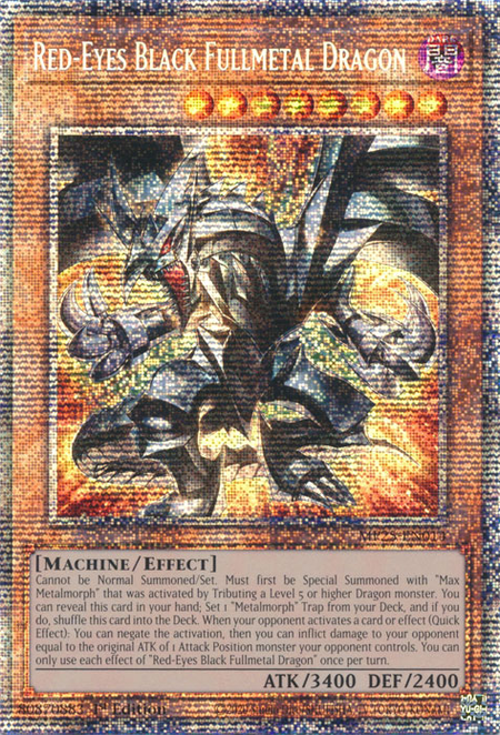MP25-EN014 - Red-Eyes Black Fullmetal Dragon