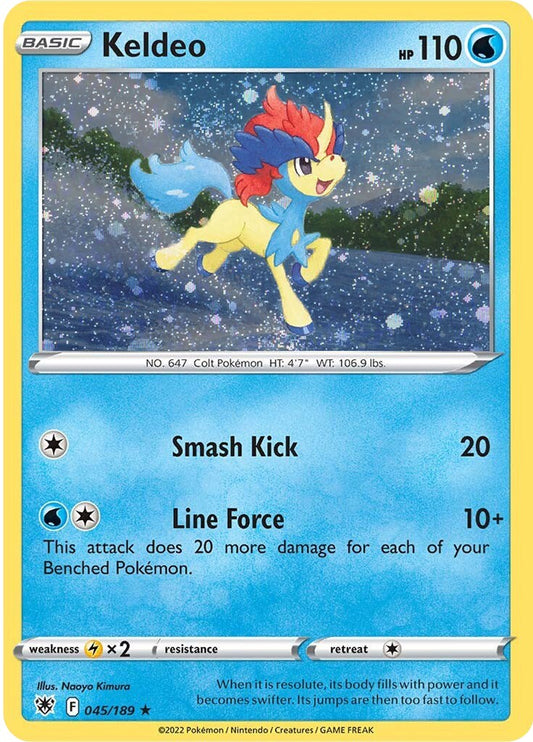 ASR - 045/189 - Keldeo - Cosmos Holo