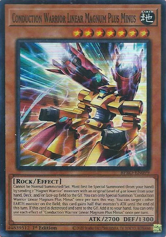 BPRO-EN099 - Conduction Warrior Linear Magnum Plus Minus