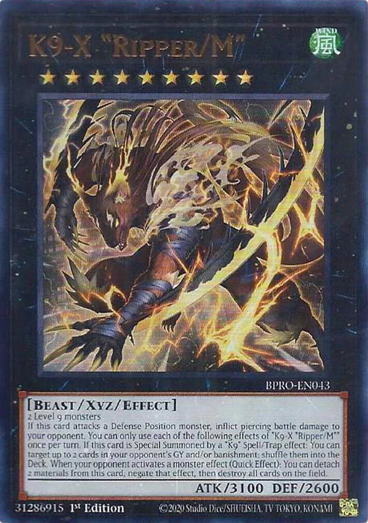 BPRO-EN043 - K9-X Ripper/M""
