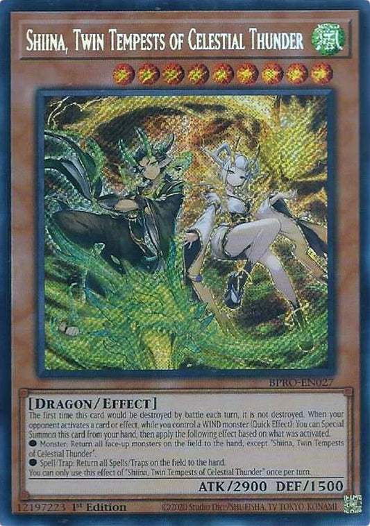 BPRO-EN027 - Shiina, Twin Tempests of Celestial Thunder