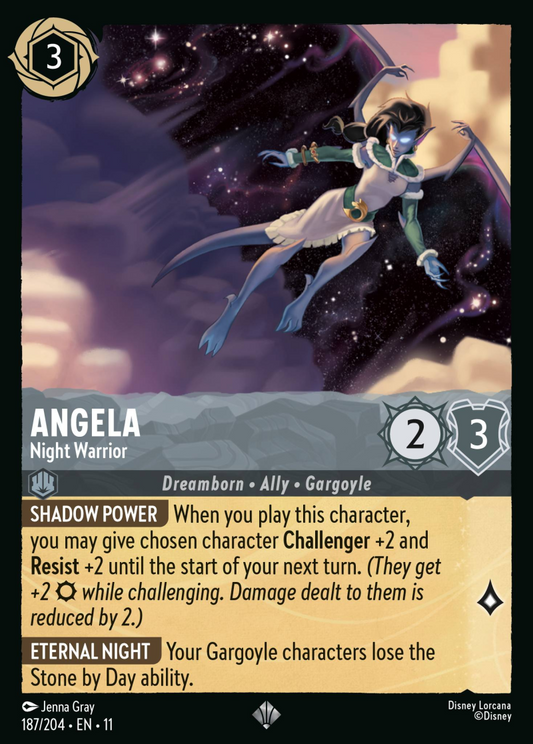 Winterspell - 187/204 - Angela - Night Warrior
