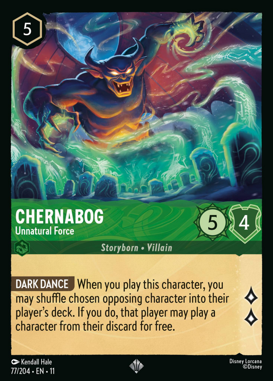 Winterspell - 077/204 - Chernabog - Unnatural Force