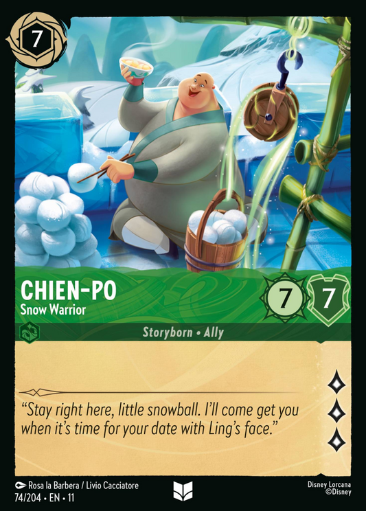 Winterspell - 074/204 - Chien-Po - Snow Warrior