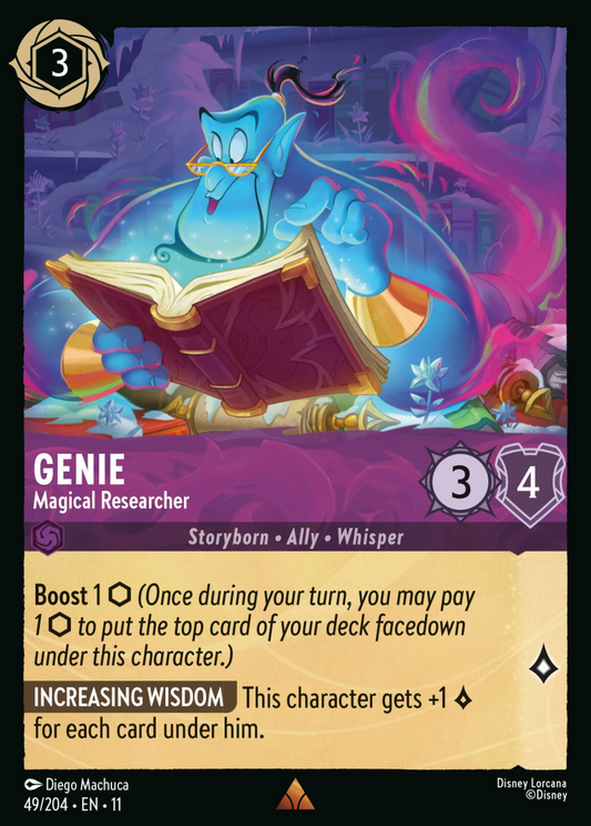 Winterspell - 049/204 - Genie - Magical Researcher