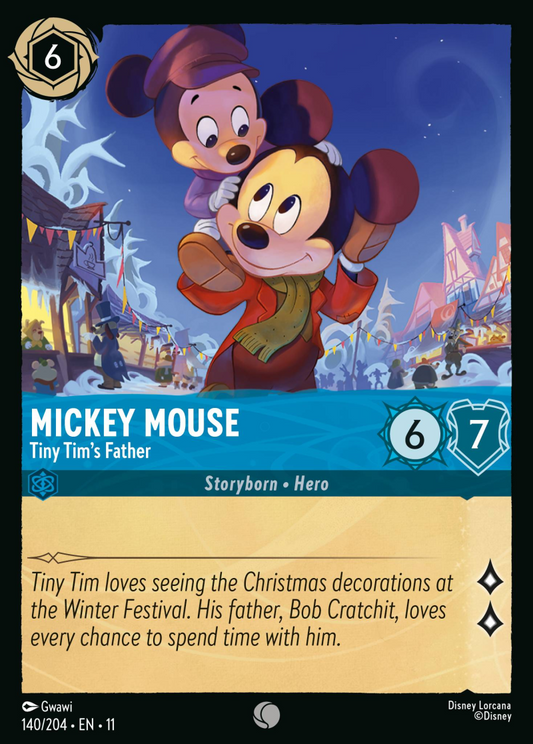 Winterspell - 140/204 - Mickey Mouse - Tiny Tim's Father