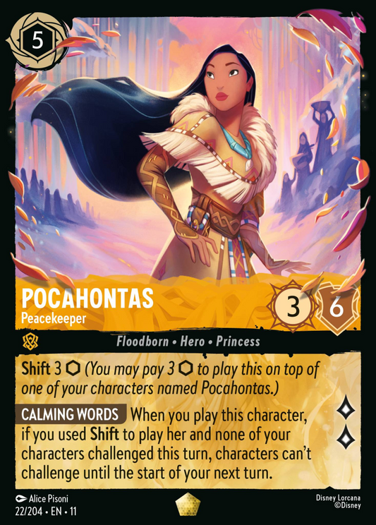 Winterspell - 022/204 - Pocahontas - Peacekeeper
