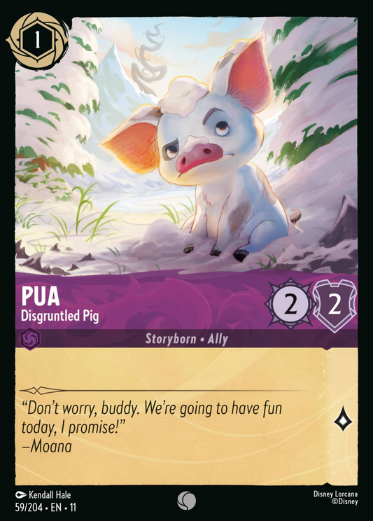 Winterspell - 059/204 - Pua - Disgruntled Pig
