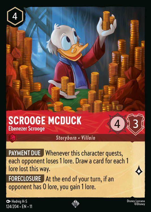 Winterspell - 124/204 - Scrooge McDuck - Ebenezer Scrooge