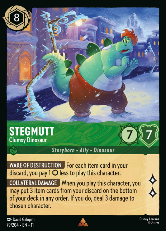 Winterspell - 079/204 - Stegmutt - Clumsy Dinosaur