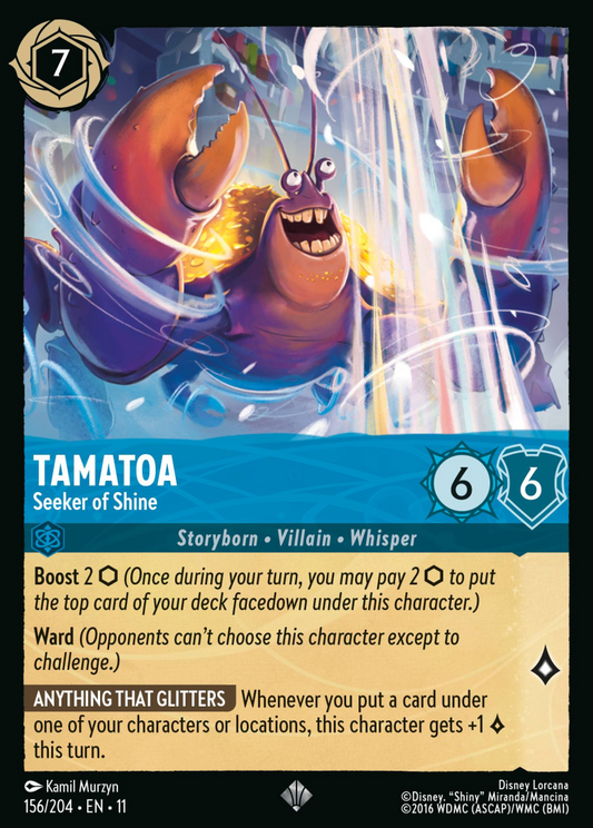 Winterspell - 156/204 - Tamatoa - Seeker of Shine