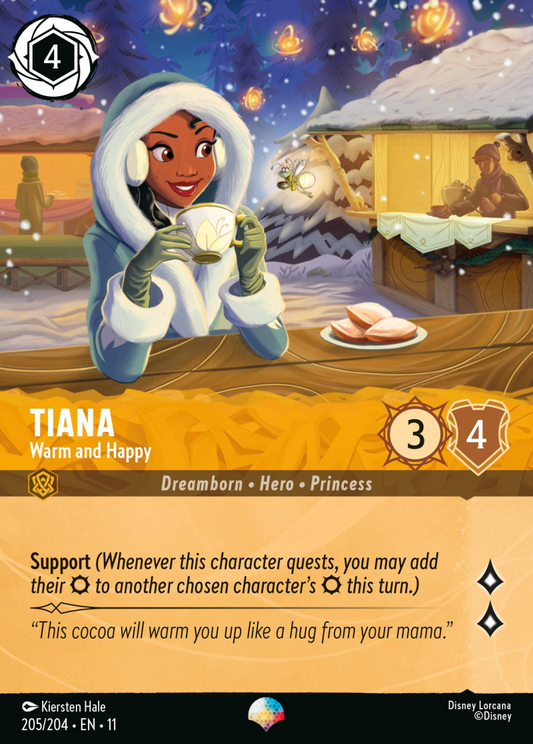 Winterspell - 205/204 - Tiana - Warm and Happy