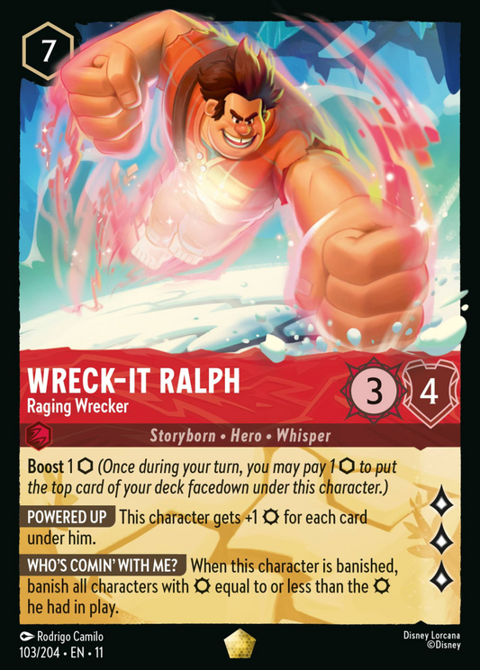 Winterspell - 103/204 - Wreck-it Ralph - Raging Wrecker