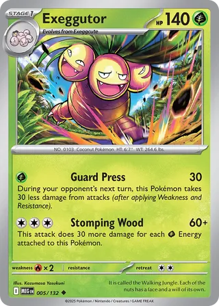 Mega Evolution - 005/132 - Exeggutor