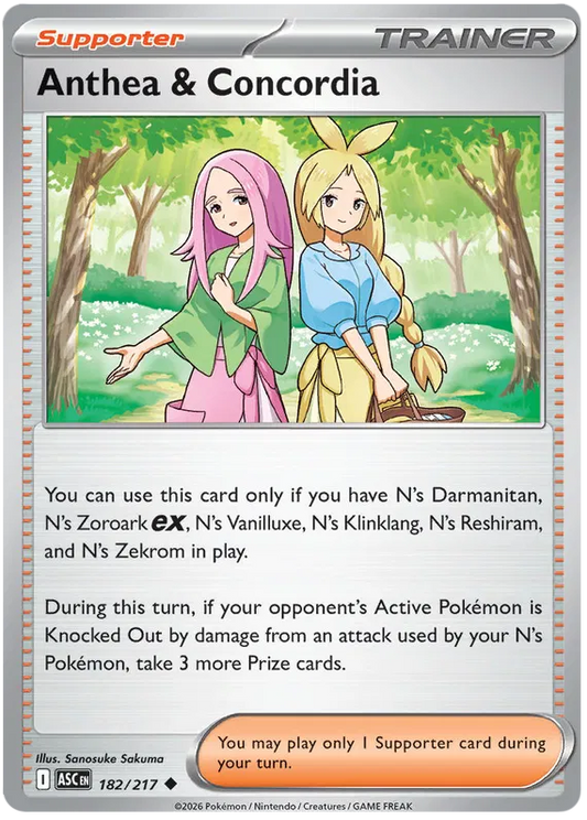 Ascended Heroes - 182/217 - Anthea & Concordia