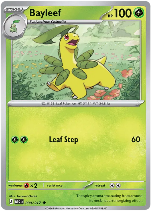 Ascended Heroes - 009/217 - Bayleef