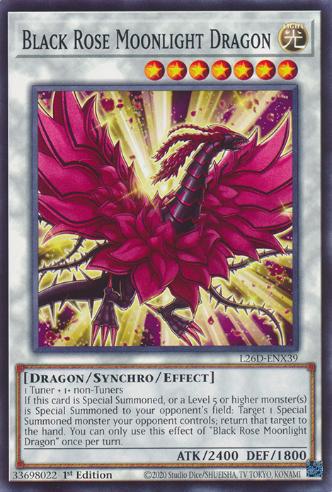L26D-ENX39 - Black Rose Moonlight Dragon