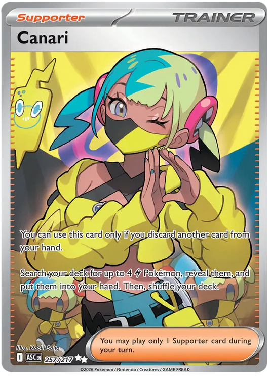 Ascended Heroes - 257/217 - Canari