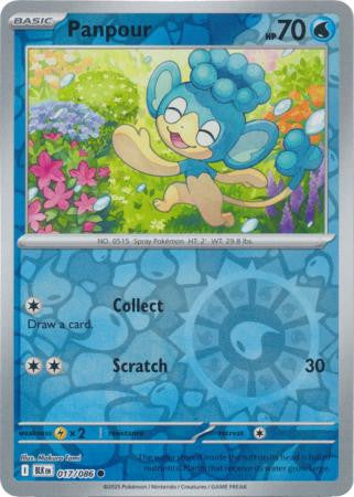 Black Bolt - 017/086 - Panpour - Reverse Holo