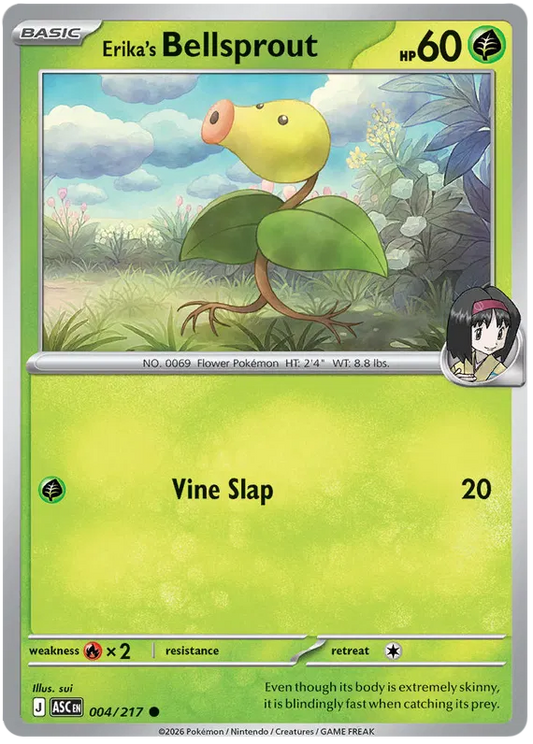 Ascended Heroes - 004/217 - Erika's Bellsprout
