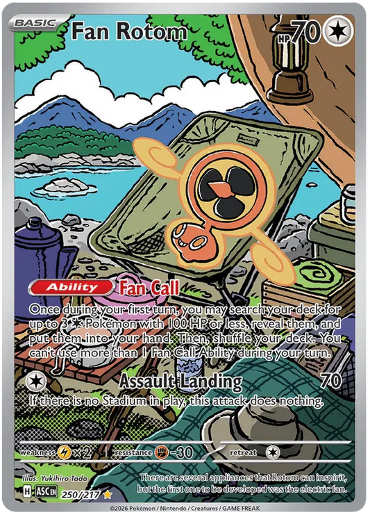 Ascended Heroes - 250/217 - Fan Rotom