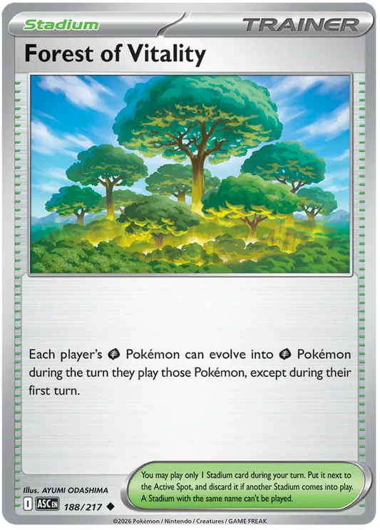 Ascended Heroes - 188/217 - Forest of Vitality