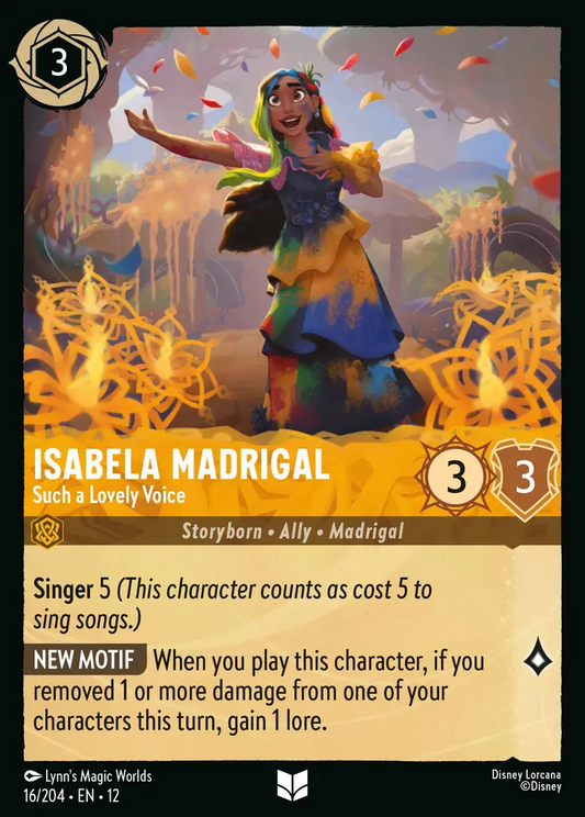 Wilds Unknown - 016/204 - Isabela Madrigal - Such a Lovely Voice