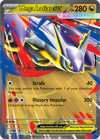 Mega Evolution - 100/132 - Mega Latias ex
