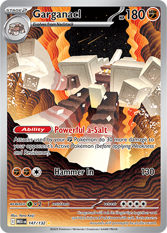 Mega Evolution - 147/132 - Garganacl