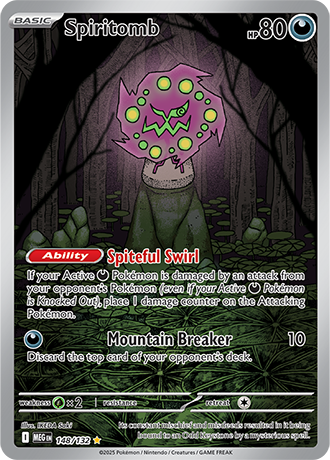 Mega Evolution - 148/132 - Spiritomb