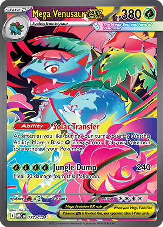 Mega Evolution - 177/132 - Mega Venusaur ex