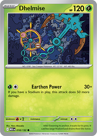 Mega Evolution - 018/132 - Dhelmise