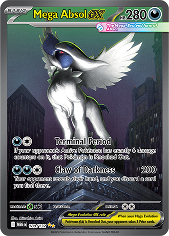 Mega Evolution - 180/132 - Mega Absol ex