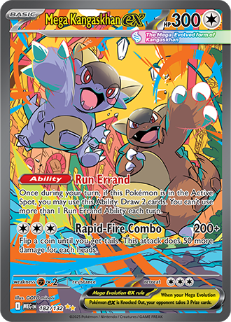 Mega Evolution - 182/132 - Mega Khangaskhan ex