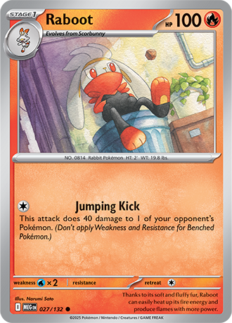 Mega Evolution - 027/132 - Raboot