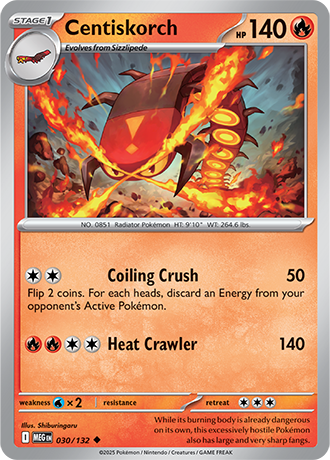 Mega Evolution - 030/132 - Centiskorch