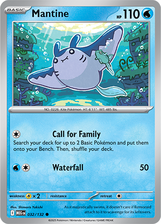 Mega Evolution - 032/132 - Mantine