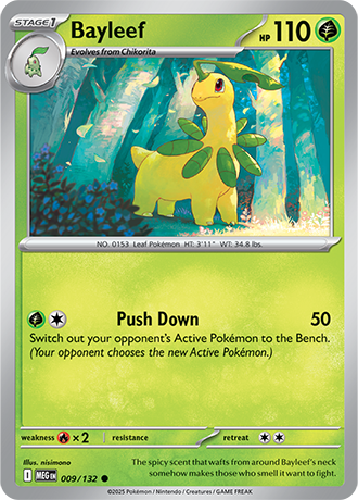 Mega Evolution - 009/132 - Bayleef