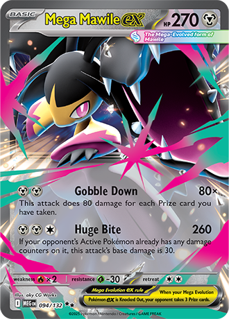 Mega Evolution - 094/132 - Mega Mawile ex