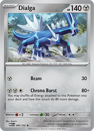 Mega Evolution - 095/132 - Dialga - Holo