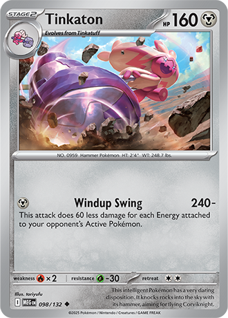 Mega Evolution - 098/132 - Tinkaton