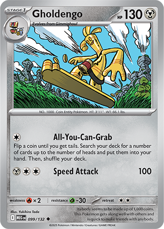 Mega Evolution - 099/132 - Gholdengo