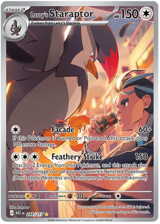 Ascended Heroes - 249/217 - Larry's Staraptor