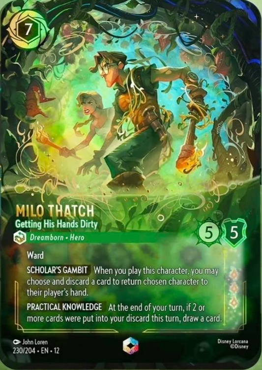 Wilds Unknown - 230/204 - Milo Thatch - Getting His Hands Dirty