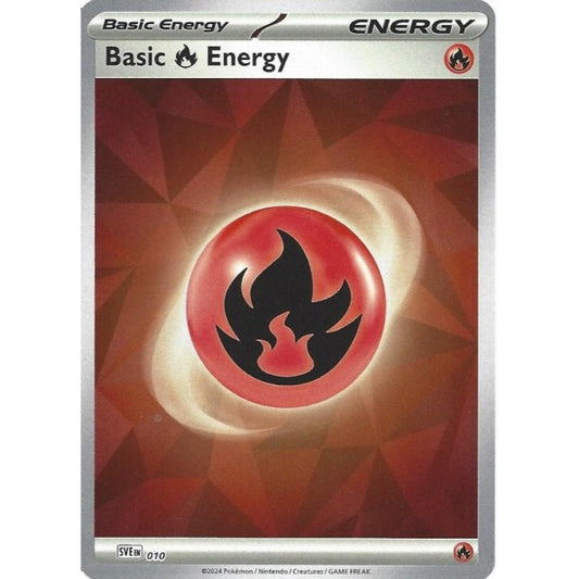 SVE010 - Tera Fire Energy - Reverse Holo