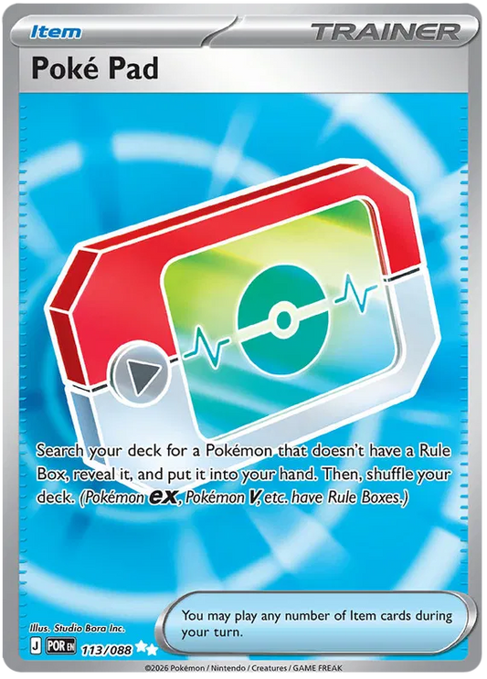 Perfect Order - 113/088 - Poké Pad