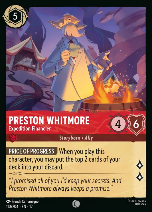 Wilds Unknown - 110/204 - Preston Whitmore - Expedition Financier