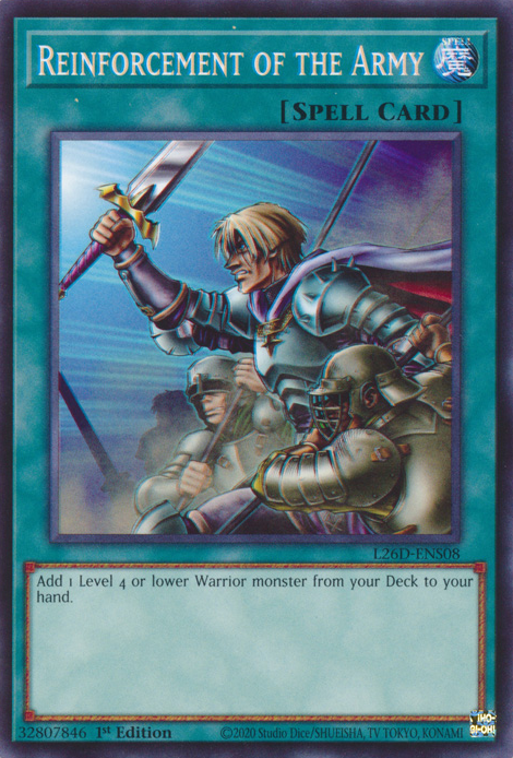 L26D-ENS08 - Reinforcement of the Army