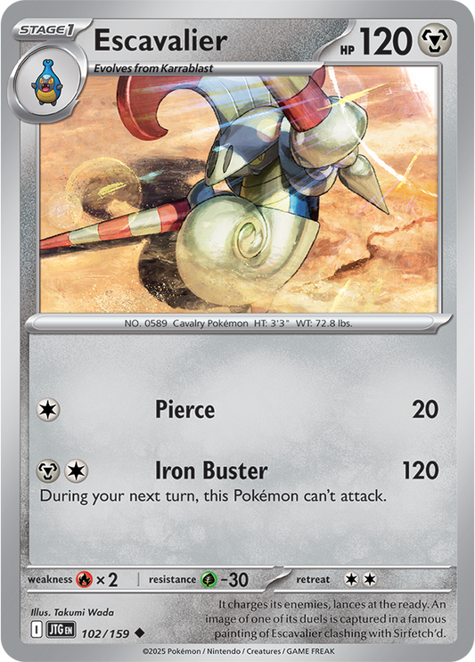 Journey Together - 102/159 - Escavalier