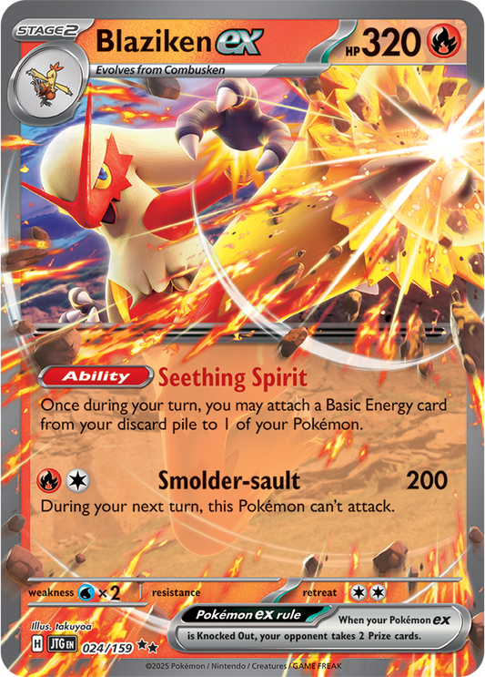 Journey Together - 024/159 - Blaziken ex